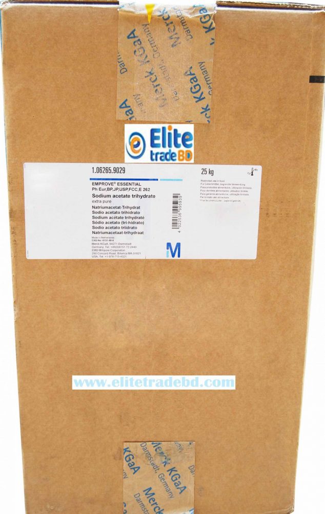Sodium acetate trihydrate extra pure