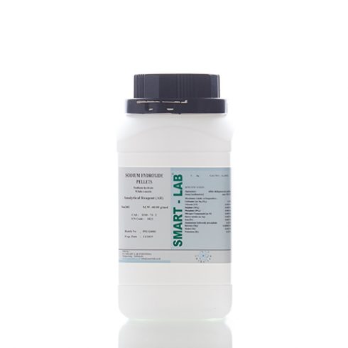 Sodium hydroxide pellets, NaOH