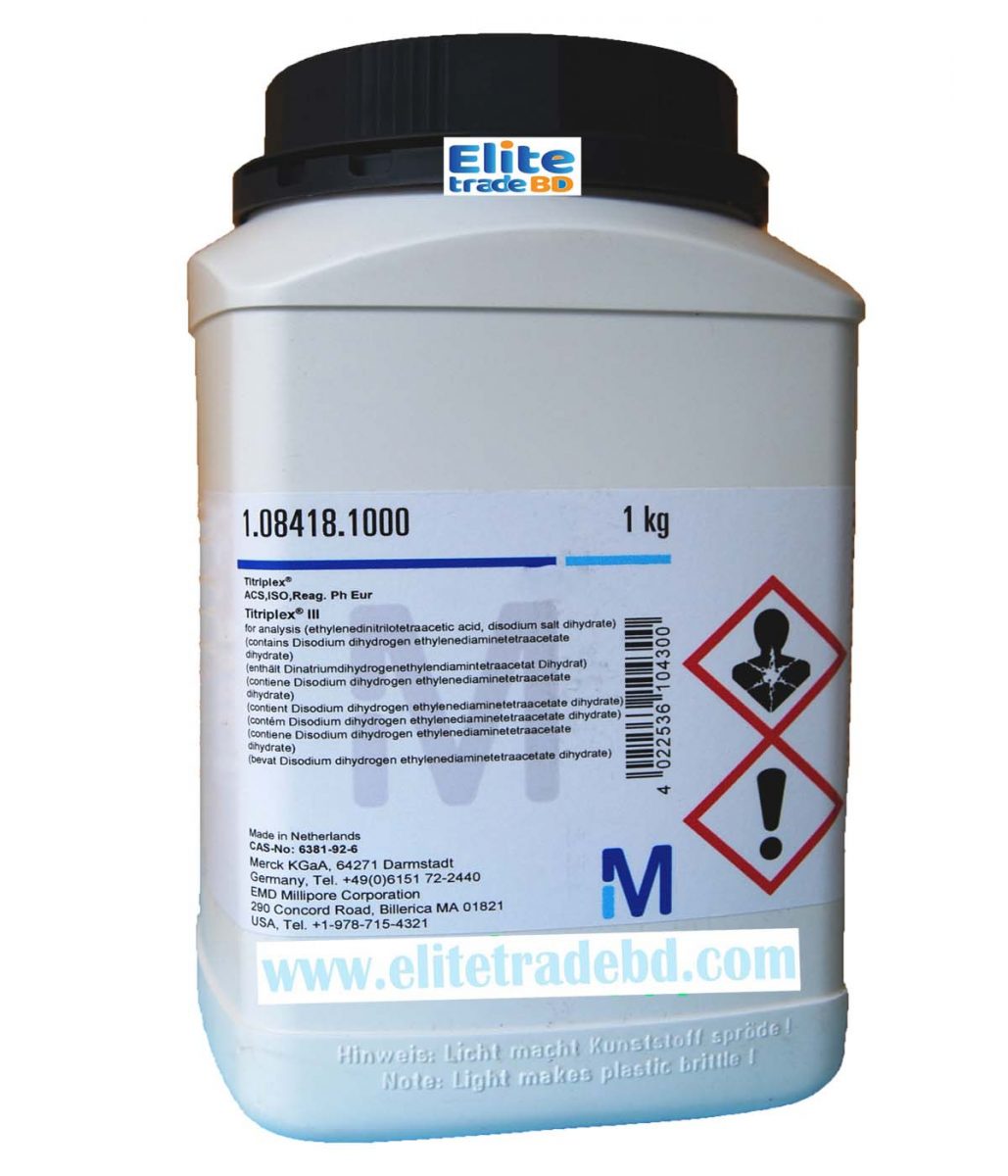Titriplex® III for analysis (ethylenedinitrilotetraacetic acid, disodium salt