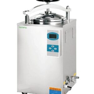 Vertical pressure steam sterilizer