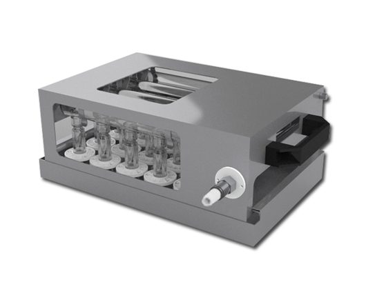 Waste gas collection hood