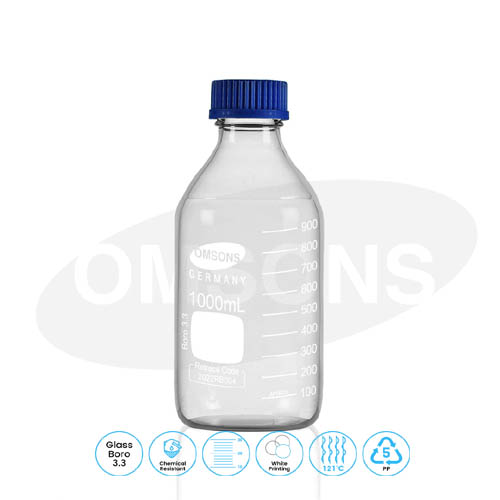 Bottles Reagent Clear Screw Cap _ESMC, Germany