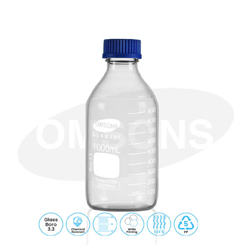 Bottles Reagent Clear Screw Cap _ESMC, Germany