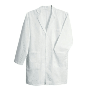 Medical Apron White, 3 Quarter Sleeve, Professional & Best Quality, ESMC, Bangladesh
