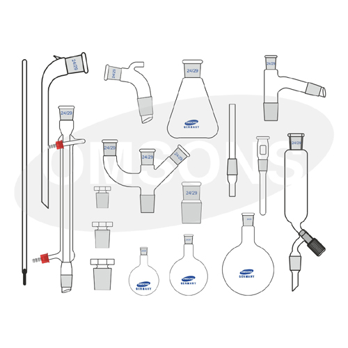 Utility Sets Complete set comprising 16 items Glassware 34 BU/M _ESMC, Germany