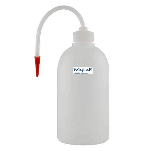 Polyethylene plastic wash bottle 500ML Polylab