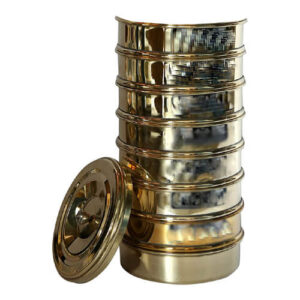 Sieve Set with Sieve & Lead Pan 200mm for Sand 8 Pcs Per Set, ESMC, BD