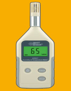 AR827 Digital Humidity & Temperature Meter, Smart Sensor