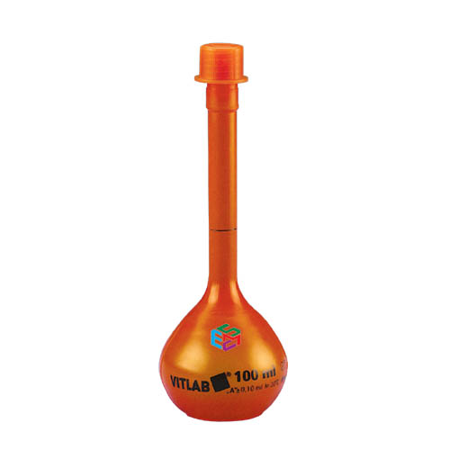 Amber Volumetric Flask Class A 10 ml to 500 ml _ESMC, Tarsons