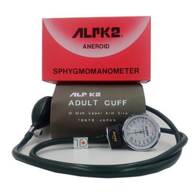 Blood pressure machine with stethoscope