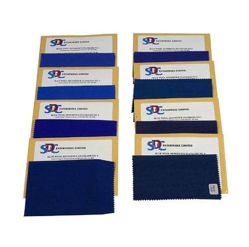 Blue Wool (1-8) Standards 15x25cm Pattern, SDC