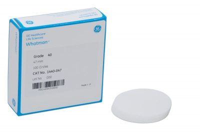 12.5 CM Ashless Filter Paper Grade 40