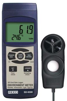 Data Logging Environmental Meter, REED SD-9300