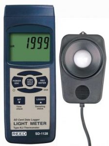 Data Logging Light Meter, REED SD-1128