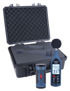 Data Logging Sound Level Meter and Calibrator Kit, REED R8080-KIT