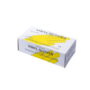 Disposable Vinyl Hand Gloves Powdered, Small, 100 Pcs/Box, ESMC, China