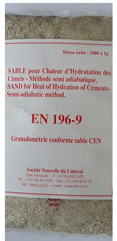 Standard sand EN 196-9