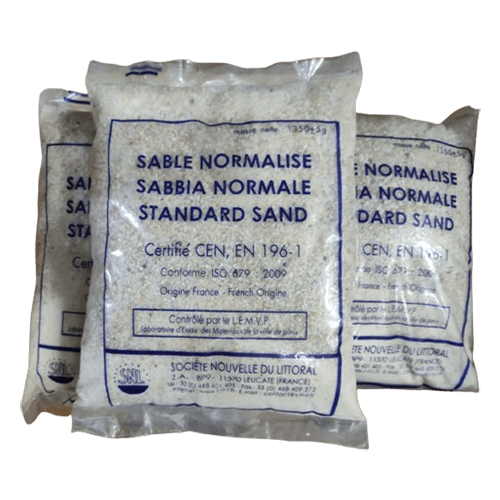 Standard Sand CEN BS 196-1, ESMC, SNL, France