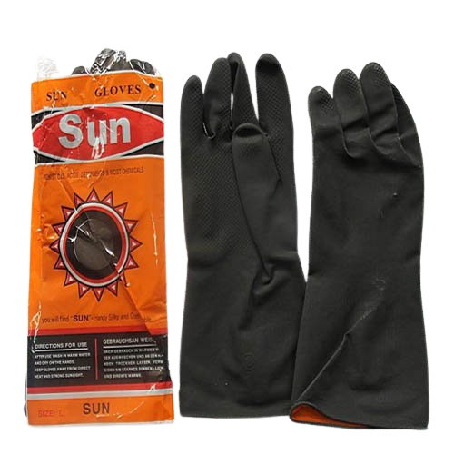 Industrial Rubber Safety Hand Gloves, ESMC, Sun, China