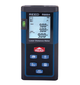 Laser Distance Meter, 131′ (40m), REED R8004