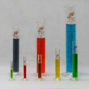 GLASS MEASURING CYLINDER