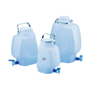 Rectangular Carboy with Stopcock PP _ESMC, Tarsons