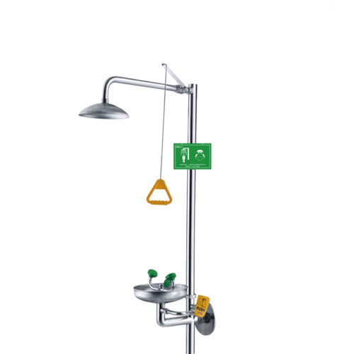 Shower Type Wall Mounted Eye Washer, ESMC, BIOBASE, China