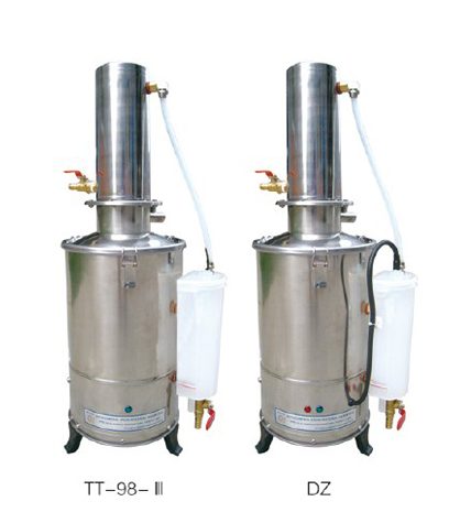 Stainless steel water distiller