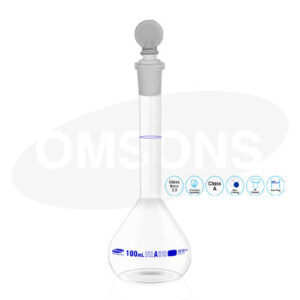 Volumetric Flask Wide Mouth Class A with NABL _ESMC, Germany