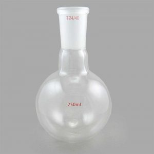 Single Neck Round Bottom Boiling Flask, 24/40 Joint, 250mL