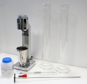 Particle size analysis set: NF method