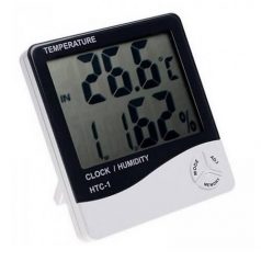 HTC-1 Digital Temperature and Humidity Meter LCD display, -50° to +70°C