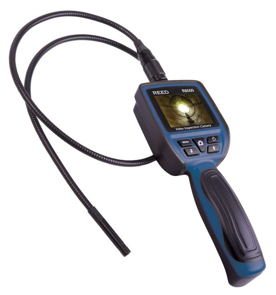 Video Inspection Camera, Recordable 9mm, REED R8500